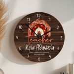 Μεγάλο Ρολόι Τοίχου, Προσωποποιημένο Δώρο για Δασκάλα