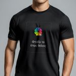 Sol's Sprint 02995 – Unisex Αθλητικό Μαύρο Μπλουζάκι από Πολυεστέρα