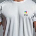 Sol's Sprint Unisex Αθλητική Λευκή Μπλούζα με Εκτύπωση