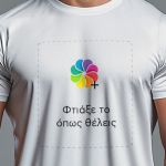 Sol's Sprint Unisex Αθλητικό Λευκό T-Shirt με Εκτύπωση