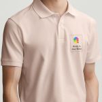 Sol's Perfect Man Ανδρικό Ροζ Polo με Λογότυπο & Εκτύπωση