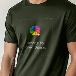 Sol's Imperial Ανδρικό T-Shirt | Χακί Μπλούζα με Εκτύπωση
