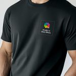 Sol's Imperial Ανδρικό T-Shirt | Σκούρο Γκρι με Εκτύπωση στο Στήθος