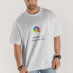 Ανδρικό Oversized Οργανικό T-Shirt με Εκτύπωση | Sol's Boxy Men
