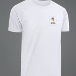 Sol's Sporty Ανδρική Αθλητική Λευκή Μπλούζα με Εκτύπωση