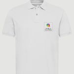 Sol's Perfect Man Ανδρικό Λευκό Polo με Λογότυπο & Εκτύπωση