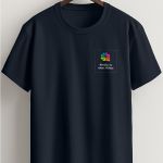 Sol's Imperial Ανδρικό T-Shirt | Μπλε με Εκτύπωση στο Στήθος