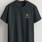 Sol's Imperial Ανδρικό T-Shirt | Σκούρο Γκρι με Εκτύπωση στο Στήθος