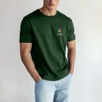 Sol's Imperial Ανδρικό T-Shirt | Πράσινο με Εκτύπωση στο Στήθος