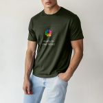 Sol's Imperial Ανδρικό T-Shirt | Χακί Μπλούζα με Εκτύπωση