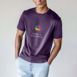 Sol's Imperial Ανδρικό T-Shirt | Μωβ Μπλούζα με Εκτύπωση