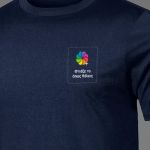 Sol's Sprint Unisex Αθλητική Μπλε Μπλούζα με Εκτύπωση