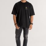 Oversized T-Shirt με Εκτύπωση στην Πλάτη | Sol's Boxy Men
