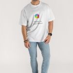 Ανδρικό Oversized Οργανικό T-Shirt με Εκτύπωση | Sol's Boxy Men