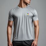 Sol's Sprint Unisex Αθλητική Γκρι Μπλούζα με Εκτύπωση