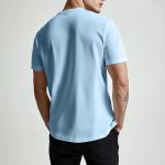 Sol's Imperial Ανδρικό T-Shirt | Γαλάζιο με Εκτύπωση στο Στήθος