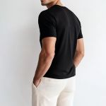 Sol's Imperial Ανδρικό T-Shirt | Μαύρο με Εκτύπωση στο Στήθος