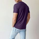 Sol's Imperial Ανδρικό T-Shirt | Μωβ Μπλούζα με Εκτύπωση