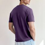 Sol's Imperial Ανδρικό T-Shirt | Μωβ Μπλούζα με Εκτύπωση στο Στήθος