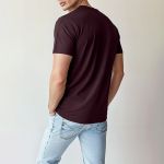 Sol's Imperial Ανδρικό T-Shirt | Μπορντώ Μπλούζα με Εκτύπωση