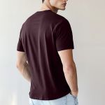 Sol's Imperial Ανδρικό T-Shirt | Μπορντώ με Εκτύπωση στο Στήθος