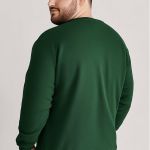 Ανδρικό Φούτερ σε Πράσινο Χρώμα με Εκτύπωση Σχεδίου