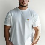 Sol's Imperial Ανδρικό T-Shirt | Λευκό με Εκτύπωση στο Στήθος