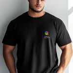 Sol's Imperial Ανδρικό T-Shirt | Μαύρο με Εκτύπωση στο Στήθος