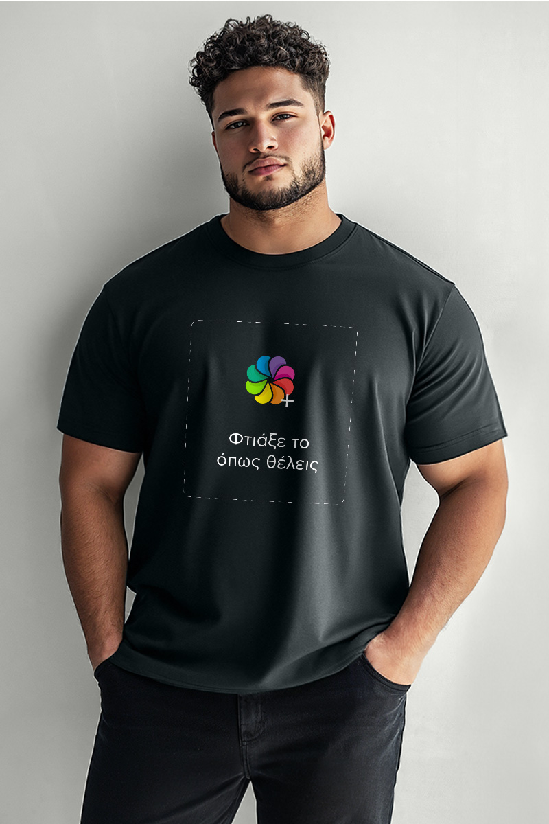 Sol's Imperial Ανδρικό T-Shirt | Γκρι Μπλούζα με Εκτύπωση