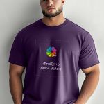 Sol's Imperial Ανδρικό T-Shirt | Μωβ Μπλούζα με Εκτύπωση