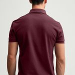 Sol's Perfect Man Ανδρικό Μπορντώ Polo με Λογότυπο & Εκτύπωση