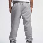 Ανδρικά Παντελόνια Φόρμας με Εκτύπωση Σχεδίου, Γκρι Χρώμα