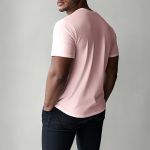 Sol's Imperial Ανδρικό T-Shirt | Ροζ με Εκτύπωση στο Στήθος