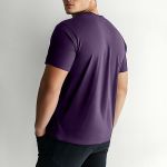 Sol's Imperial Ανδρικό T-Shirt | Μωβ Μπλούζα με Εκτύπωση στο Στήθος