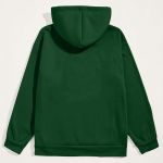 Ανδρικό Πράσινο Φούτερ με Κουκούλα & Εκτύπωση στο Στήθος