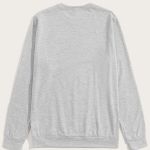 Ανδρικό Φούτερ σε Γκρι Χρώμα με Εκτύπωση Σχεδίου