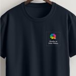 Sol's Imperial Ανδρικό T-Shirt | Μπλε με Εκτύπωση στο Στήθος
