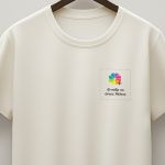 Sol's Imperial Ανδρικό T-Shirt | Εκρού με Εκτύπωση στο Στήθος