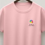 Sol's Imperial Ανδρικό T-Shirt | Ροζ με Εκτύπωση στο Στήθος