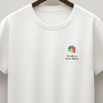 Sol's Imperial Ανδρικό T-Shirt | Λευκό με Εκτύπωση στο Στήθος
