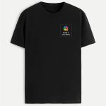 Sol's Imperial 11500 – Premium Ανδρική Μαύρη Μπλούζα T-Shirt με Εκτύπωση στην Πλάτη & το Στήθος