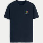 Sol's Imperial Ανδρικό T-Shirt | Μπλε με Εκτύπωση στο Στήθος