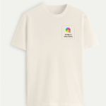 Sol's Imperial Ανδρικό T-Shirt | Εκρού με Εκτύπωση στο Στήθος
