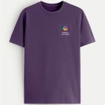 Sol's Imperial Ανδρικό T-Shirt | Μωβ Μπλούζα με Εκτύπωση στο Στήθος