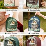 Διακοσμητικό Κουτί για Ευχές Βάπτισης σε Σχήμα Καμάρα