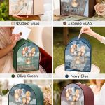 Εξατομικευμένο Κουτί Ευχών για Βάπτιση σε Σχήμα Καμάρας & Όνομα