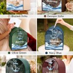 Κουτί Ευχών για Βάπτιση με Όνομα και Ημερομηνία