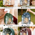 Κουτί Ευχών Βάπτισης με Όνομα και Ημερομηνία