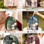 Premium Κουτί Ευχών για Βάφτιση με Όνομα & Ημερομηνία