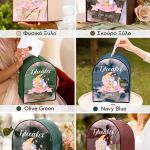 Κουτί σε Σχήμα Καμάρα για Ευχές Βάπτισης με Όνομα Παιδιού